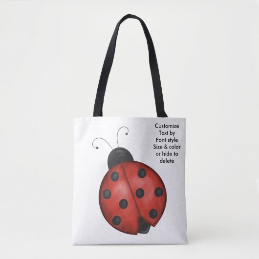 Tote Bag Ladybugs (Devant)