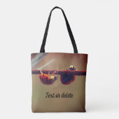 Tote Bag Ladybugs Équilibrer gros plan Personnalisé (Dos)