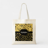 Tote Bag Ladybugs Jaune (Dos)