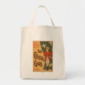 Tote Bag L'affiche théâtrale de la fille de cirque #1 (Devant)