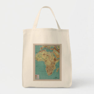 Tote Bag L'Afrique vintage Fourre-tout