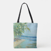 Tote Bag Lagon Côtier Bleu (Dos)