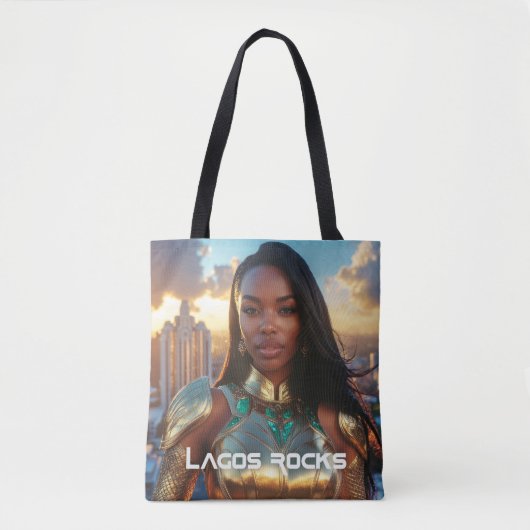 TOTE BAG LAGOS - NIGÉRIA (Devant)