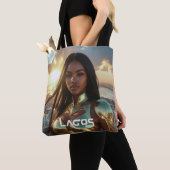 TOTE BAG LAGOS - SUPERHÉROS (De près)