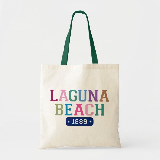 Tote Bag Laguna Beach 1889 (Devant)
