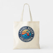Tote Bag Laguna Beach California Retro Souvenir cadeau (Dos)