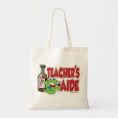 Tote Bag L'aide du professeur (vin) (Devant)
