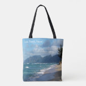 Tote Bag Laie Beach Hawaii (Dos)