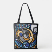 Tote Bag L'Aigle a atterri (Dos)