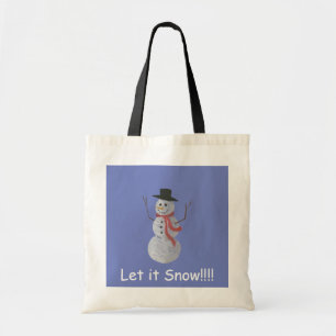 Tote Bag Laisse-Le Neiger ! ! ! ! Bonhomme de neige