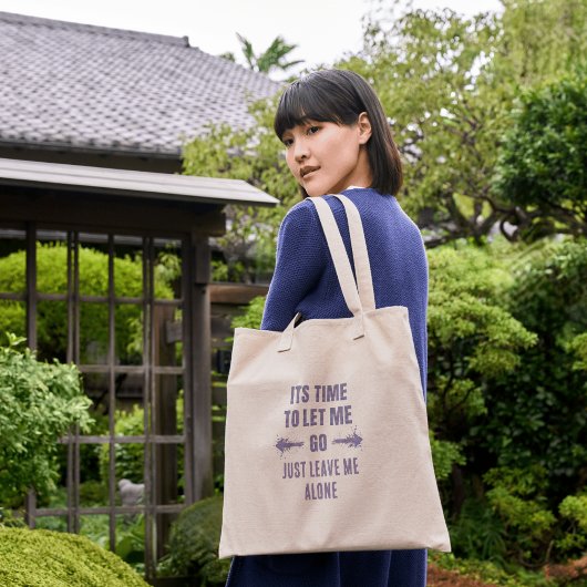 Tote Bag laisser aller l'esprit émotionnel auto expression