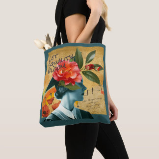 Tote Bag Laisser fleurir l'égalité