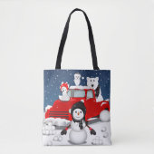 Tote Bag Laisser neiger (Devant)