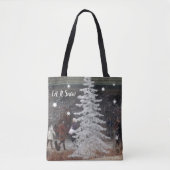 Tote Bag Laisser neiger (Devant)