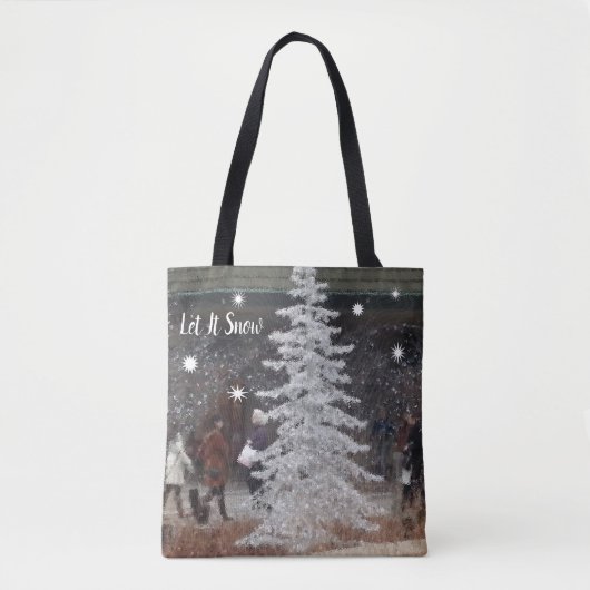 Tote Bag Laisser neiger (Devant)