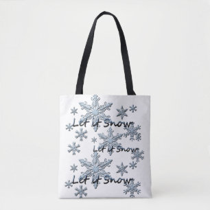 Tote Bag Laisser neiger le flocon de neige