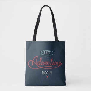Tote Bag Laissez l'aventure commencer