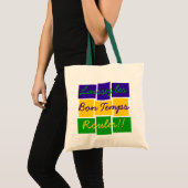 Tote Bag Laissez les bons temps rouler !! (Devant (produit))