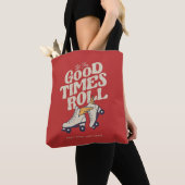 Tote Bag LAISSEZ LES BONS TEMPS ROULER 80s RETRO ROLLER SKA (De près)
