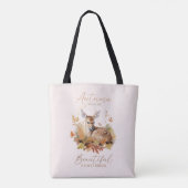 Tote Bag Laissez les choses passer l'automne (Dos)