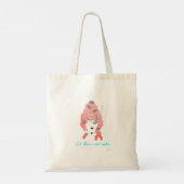 Tote Bag Laissez-Les Manger Du Gâteau (Dos)