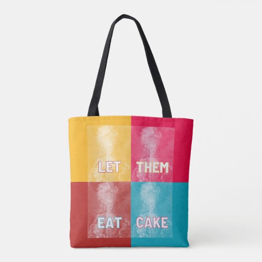 Tote Bag "Laissez-les manger du gâteau" : Marie Antoinette (Dos)