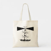 Tote Bag LAISSEZ-Y UN phare LÉGER (Dos)