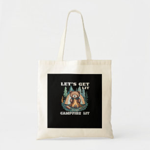 Tote Bag Laissons-nous ! Classique feu de camp