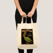 Tote Bag Laitue de marque King Pelican (Devant (produit))
