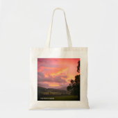Tote Bag Lake District England Sunset (Devant)