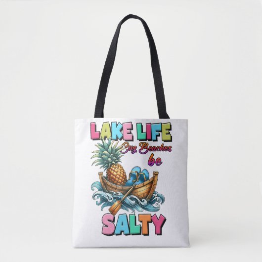 Tote Bag Lake Life (Devant)