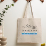 Tote Bag Lake Life Cuz Plages Be Salty Funny<br><div class="desc">Ce design a été créé par art numérique. Il peut être personnalisé dans l'espace fourni Contactez-moi à colorflowcreations@gmail.com si vous avez besoin d'aide pour le design sur un autre produit, ou si vous avez une demande spéciale. Achetez ma peinture acrylique abstraite originale à vendre à www.etsy.com/shop/colorflowart. Voir d'autres de mes...</div>