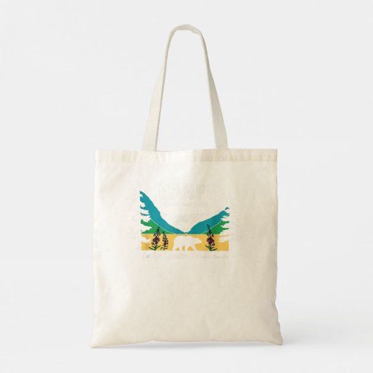 Tote Bag Lake Louise Alberta Parcs nationaux du Canada Banf (Dos)