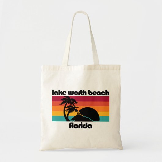 Tote Bag Lake Worth Beach Floride (Devant)