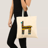 Tote Bag Lama-couleurs (Devant (produit))