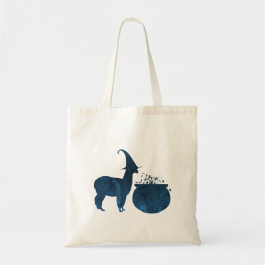 Tote Bag Lama effrayant de sorcière (Devant)