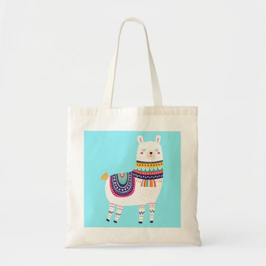 Tote Bag Lama mignon (Devant)