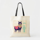 Tote Bag Lama mignon (Devant)