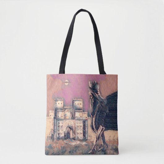 Tote Bag Lamassu & Ishtar Gate Fourre-tout (Devant)