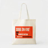 Tote Bag L'âme en feu fourre-tout (Devant)