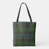 Tote Bag Lamont Clan Tartan Monogramme (Dos)