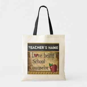 Tote Bag L'amour comme conseiller scolaire Style Vintage