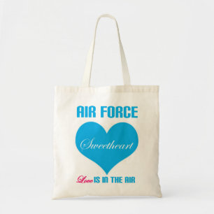 Tote Bag L'amour d'amoureux de l'Armée de l'Air est dans l