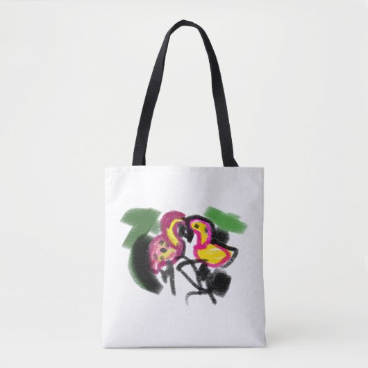 Tote Bag l'amour de Flaming  (Devant)