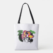 Tote Bag l'amour de Flaming  (Dos)