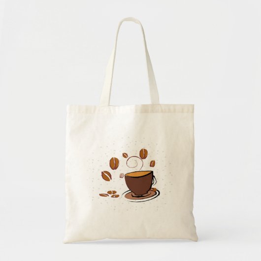 Tote Bag L'amour du café (Devant)