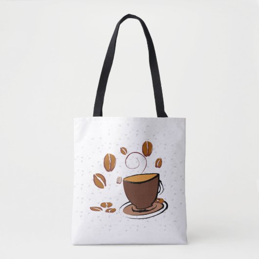 Tote Bag L'amour du café (Devant)