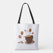 Tote Bag L'amour du café (Dos)