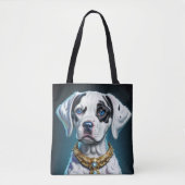 Tote Bag L'amour du chiot (Set 1) : (Devant)