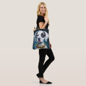 Tote Bag L'amour du chiot (Set 1) : (Sur le modèle)